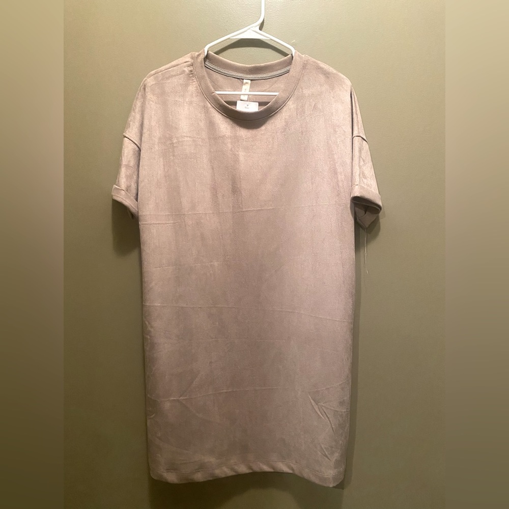 Wishlist Mocha Suede Dress